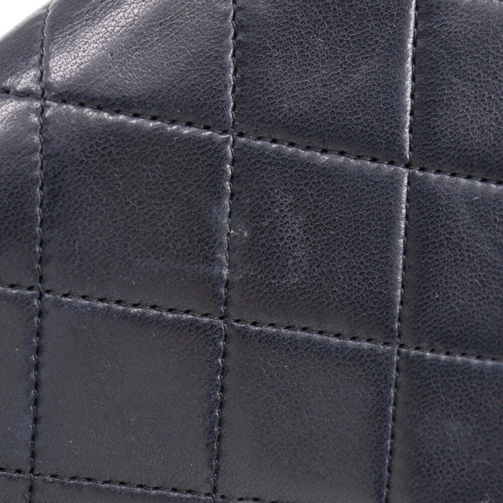 CHANEL Black Lambskin Leather Pochette Shoulder Bag - Picture 13 of 16